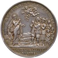 German States: Brandenburg-Prussia. Silver Medal, 1732 PCGS AU53 - 2