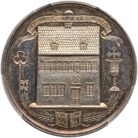 German States: Eisleben. Silver Medal, 1883 PCGS MS62 - 2