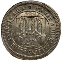 German States: Heilbronn. Reformation Silver Pattern Ducat, 1717 PCGS Specimen 6