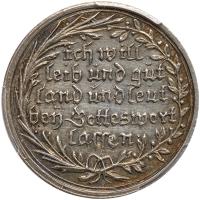 German States: Hesse-Cassel. Reformation Silver Medal, (1730) PCGS MS61 - 2