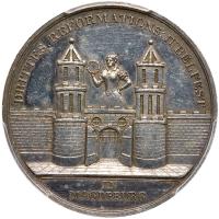 German States: Magdeburg. Silver Medal, 1824 PCGS MS61