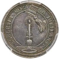 German States: Nuremberg. Silver Strike of Ducat, 1717 (Chronogram) PCGS MS61