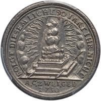 German States: Nuremberg. Silver Medal (Ducat), 1730 PCGS MS63 - 2