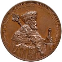 German States: Prussia. Bronze Medal, 1839 PCGS Specimen 65