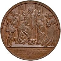 German States: Prussia. Bronze Medal, 1839 PCGS Specimen 65 - 2