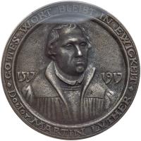 German States: Saxe-Eisenach. Cast Iron Medal, 1917 PCGS MS62