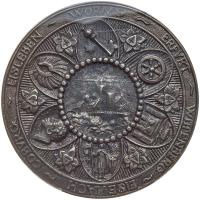 German States: Saxe-Eisenach. Cast Iron Medal, 1917 PCGS MS62 - 2