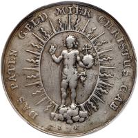German States: Silesia. Godparents' Silver Medal, ND (ca.1600-1700) PCGS XF