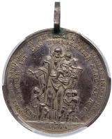 Germany. Silver Baptismal Medal, ND (c.1630) PCGS About Unc - 2