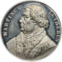 Great Britain. White Metal Medal, ND (1846) PCGS Specimen 63