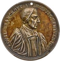 Great Britain. Cast Bronze Medal, 1688 PCGS About Unc