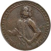 Great Britain. Admiral Vernon Bronze Medal, 1739 PCGS VF