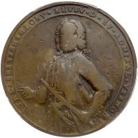 Great Britain. Admiral Vernon Bronze Medal, 1739 PCGS VF20