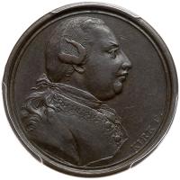 Great Britain. Bronze Medal, 1773 PCGS EF45