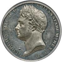 Great Britain. Memorial Medal, 1830 PCGS MS61
