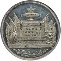 Great Britain. Memorial Medal, 1830 PCGS MS61 - 2