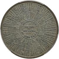 Great Britain. White Metal Medal, ND (c.1820) PCGS MS61 - 2