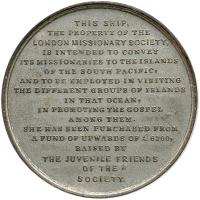 Great Britain. White Metal Medal, 1844 PCGS MS62 - 2