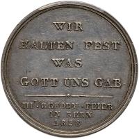 Switzerland: Bern. Silver Medal, 1828 PCGS AU50 - 2