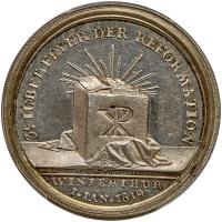 Switzerland: Z&Atilde;&frac14;rich. Silver Medal, 1819 PCGS Unc - 2