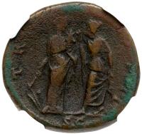 Aelius, Caesar under Hadrian, AD 136-138. AE Dupondius (13.84g) - 2