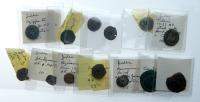 14-piece lot of mostly Ancient Judean Bronzes
