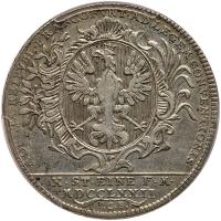 German States: Frankfurt am Main. Taler, 1772-PCB PCGS VF35