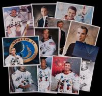 12 Signed Astronaut Photos Including 6 Moonwalkers