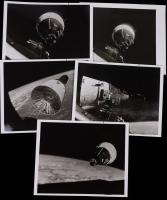 5 Black and White NASA Photos of the Gemini 7 Spacecraft