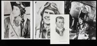 9 Signed World War II Fighter Ace Photos - Zemke&acirc;s Wolfpack: 56th Fighter Group Veterans