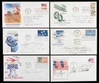14 Signed Covers by Korean War Fighter Aces and Military Leaders Including Risner, Blesse, and Bordelon