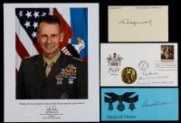 16 Signed Items from U.S. Marine Corps Generals Including Medal of Honor Recipients Wilson, Davis, and Livingston