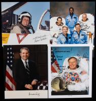 17 Signed Photos from Influential Test Pilot Astronauts Including McCandless, Ross, and Truly