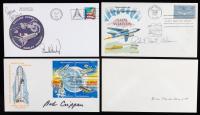 21 Signed Covers from NASA Astronauts Across Shuttle and Space Lab Missions Including Collins, Crippen, and Lucid