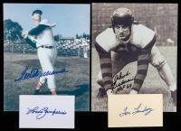 13 Signed Items from Legendary Athletes with Military or Aviation Service Including Ted Williams and Louis Zamperini