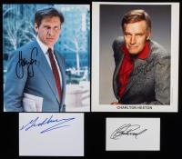 13 Signed Items from Actors and Public Figures with a Passion for Aviation Including Ford, Eastwood, and Hackman