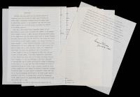 Extensive 12-Page Typed Letter Signed by Gen. Lucius D. Clay, Architect of the Berlin Airlift, on Postwar Restitution Efforts