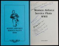 Booklet Signed by 8 WWII Women Airforce Service Pilots (WASPs) Including Vi Cowden and Shutsy Reynolds