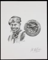 Signed 8x10 Print of Gen. Jimmy Doolittle, Leader of the Historic Doolittle Raid on Japan