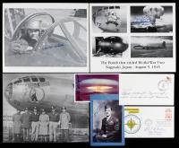 Historic Collection of 12 Signed Items from Key Figures in the Atomic Bomb Program