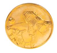 Apollo 1 Memorial Medallion Honoring Grissom, White, and Chaffee
