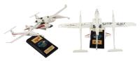 SpaceShipOne & White Knight Ansari X PRIZE Version 1/48 Scale Mahogany Model Signed by Rutan, Melvill, Binnie & Shane Very Rare