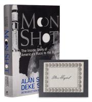 "Moon Shot" Signed Bookplate by Alan Shepard, First American in Space
