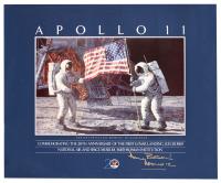 Alan Bean Signed Litho of "For One Priceless Moment" Rolled