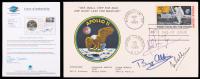 Apollo 11 Signed Cover: Buzz Aldrin and Michael Collins Certified Authentic by Steve Zarelli. Neil Armstrong, NASA Secretarial