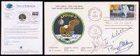Apollo 11 Signed Cover: Buzz Aldrin and Michael Collins Certified Authentic by Steve Zarelli. Neil Armstrong, NASA Secretarial