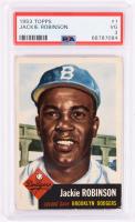 Jackie Robinson: 1953 Topps #1 PSA Grade 3, Very Good