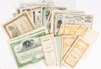 100 piece Collection of 19th to early 20th Century Arizona Mining Stocks and Bonds