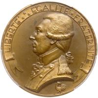 Czechoslovakia. Bronze Medal, 1934 PCGS MS64
