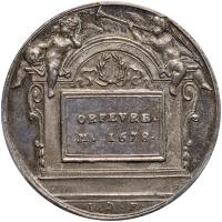 France. Silver Medal, (1678) PCGS Specimen 62 - 2